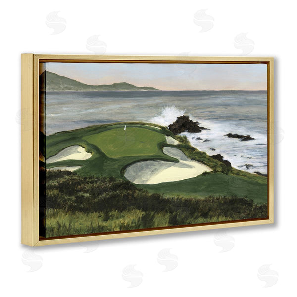 Stupell Industries Michael Willett | Coastal Golf Course