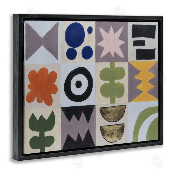 Stupell Industries Michael Willett | Contemporary Tulips & Shapes Wall Art