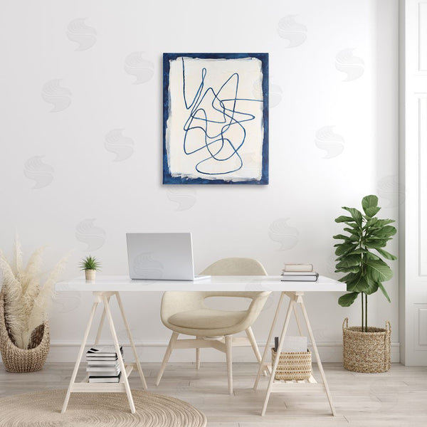 Stupell Industries Michael Willett | Continuous Line Doodle Wall Art