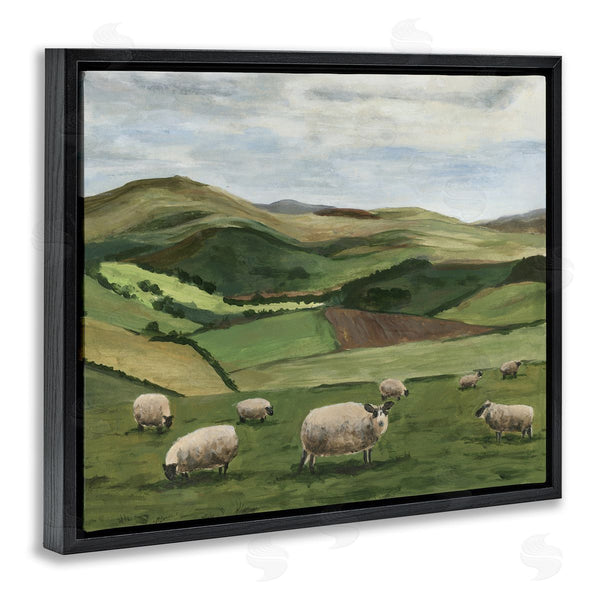 Stupell Industries Michael Willett | Countryside Sheep Grazing