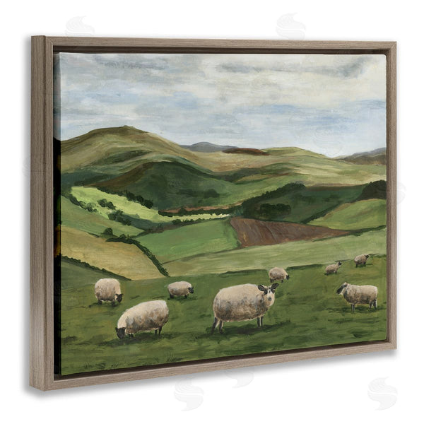 Stupell Industries Michael Willett | Countryside Sheep Grazing