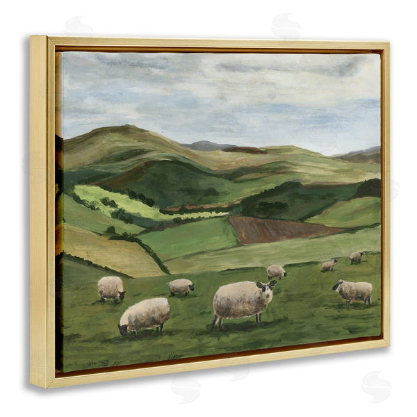 Stupell Industries Michael Willett | Countryside Sheep Grazing