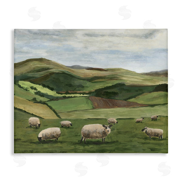 stupell industries Michael Willett | Countryside Sheep Grazing
