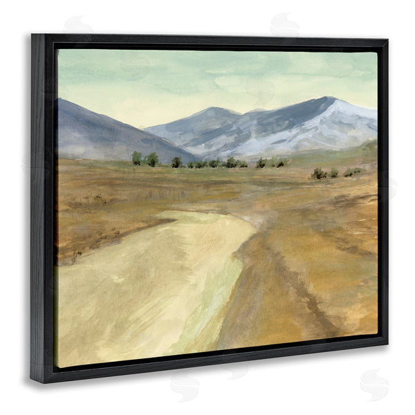 Stupell Industries Michael Willett | Distant Desert Mountains Wall Art