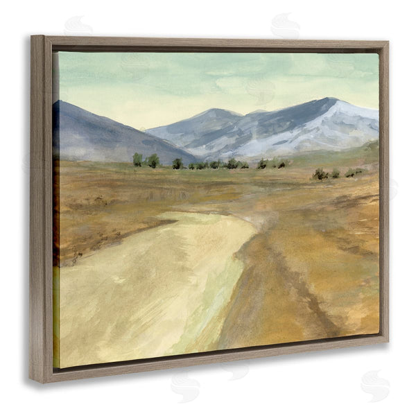Stupell Industries Michael Willett | Distant Desert Mountains Wall Art