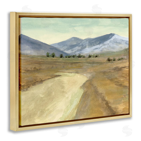 Stupell Industries Michael Willett | Distant Desert Mountains Wall Art