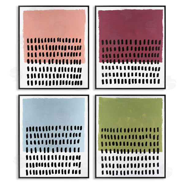 Stupell Industries Michael Willett | Dotted Neutral Abstracts Wall Art