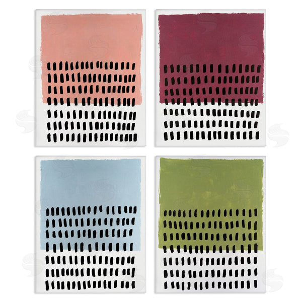 stupell industries Michael Willett | Dotted Neutral Abstracts Wall Art