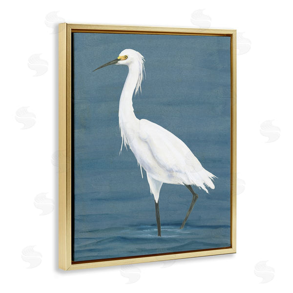 Stupell Industries Michael Willett | Egret In Beach Shore
