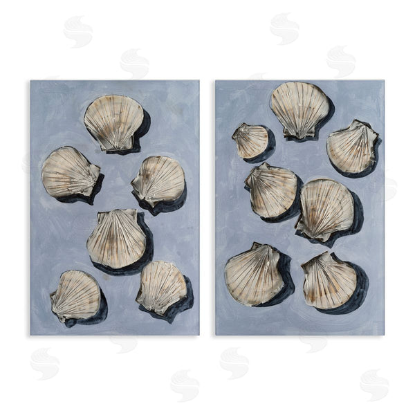 stupell industries Michael Willett | Embellished Clam Seashells