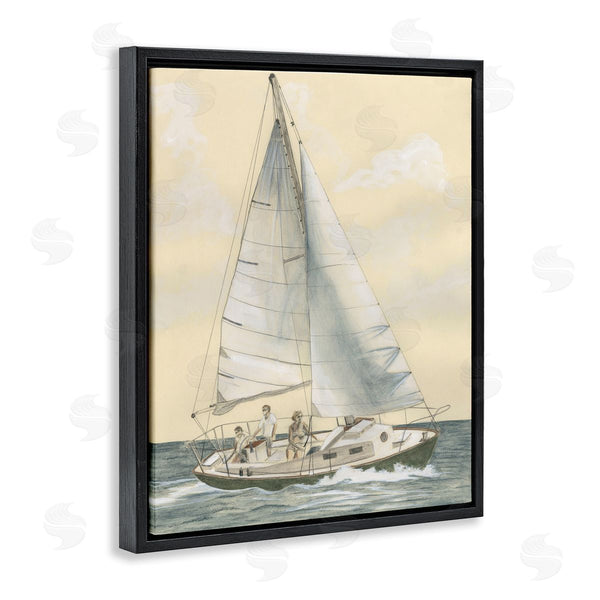 Stupell Industries Michael Willett | Family Sailing Trip