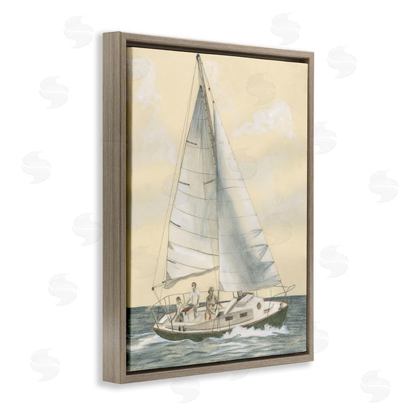 Stupell Industries Michael Willett | Family Sailing Trip