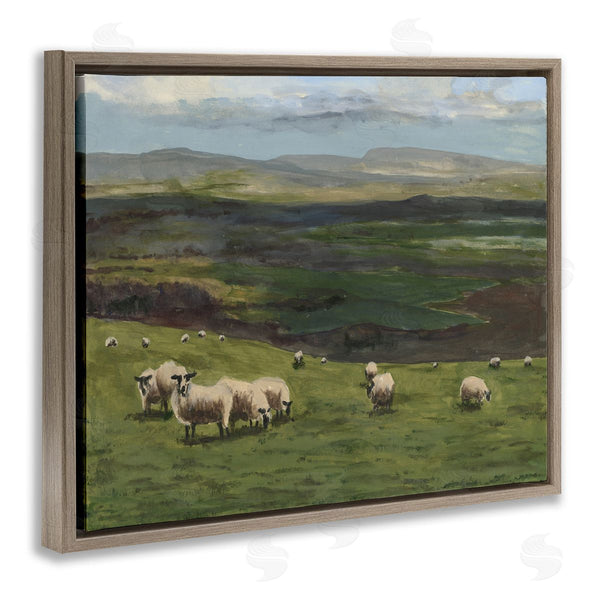 Stupell Industries Michael Willett | Flock Of Sheep Grazing