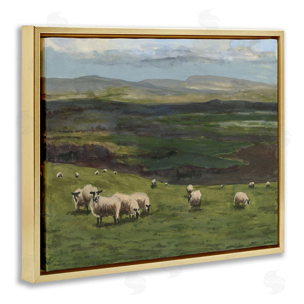 Stupell Industries Michael Willett | Flock Of Sheep Grazing