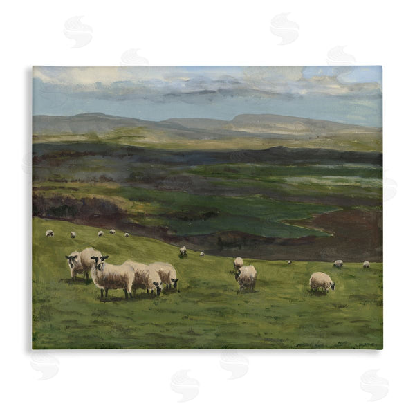 stupell industries Michael Willett | Flock of Sheep Grazing