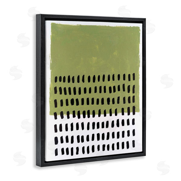Stupell Industries Michael Willett | Green Dotted Pattern Wall Art