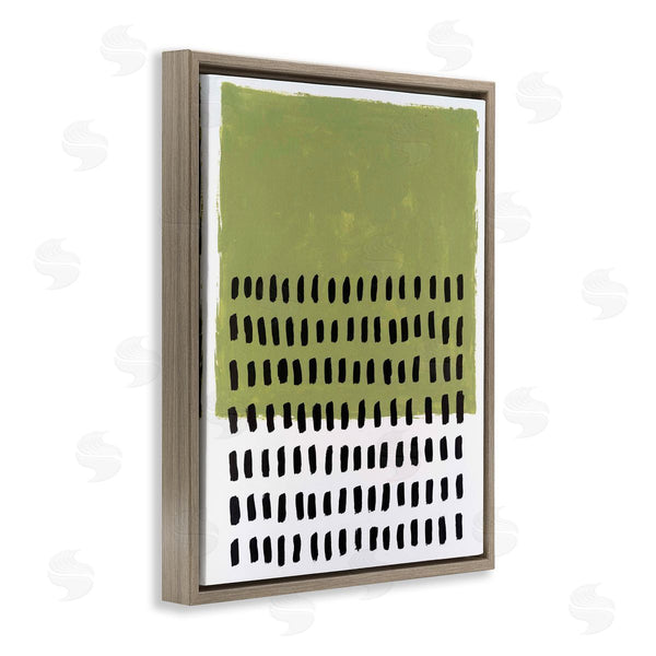 Stupell Industries Michael Willett | Green Dotted Pattern Wall Art