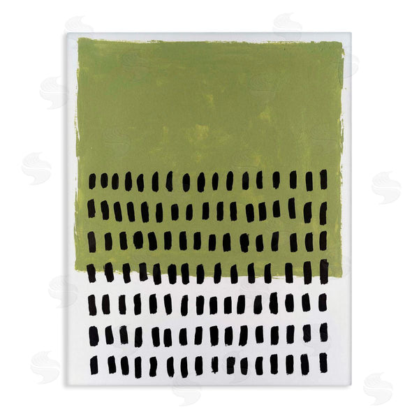 stupell industries Michael Willett | Green Dotted Pattern Wall Art