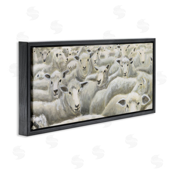 Stupell Industries Michael Willett | Herd Mentality Sheep