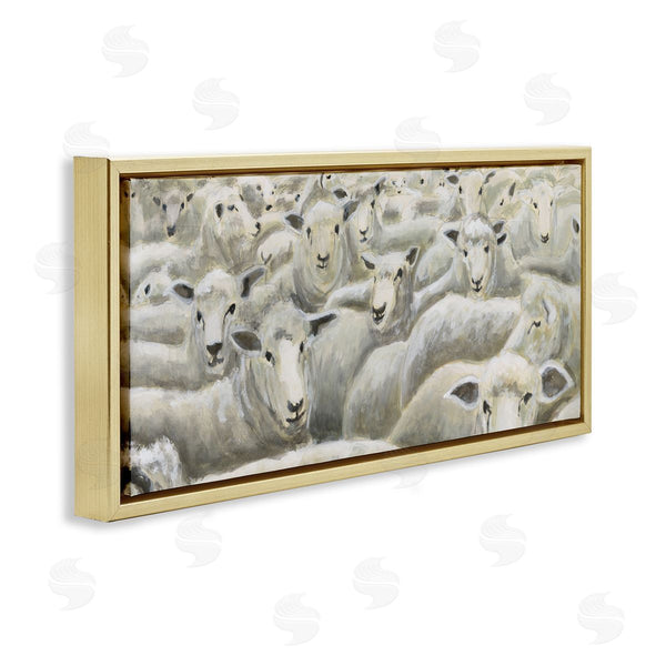 Stupell Industries Michael Willett | Herd Mentality Sheep