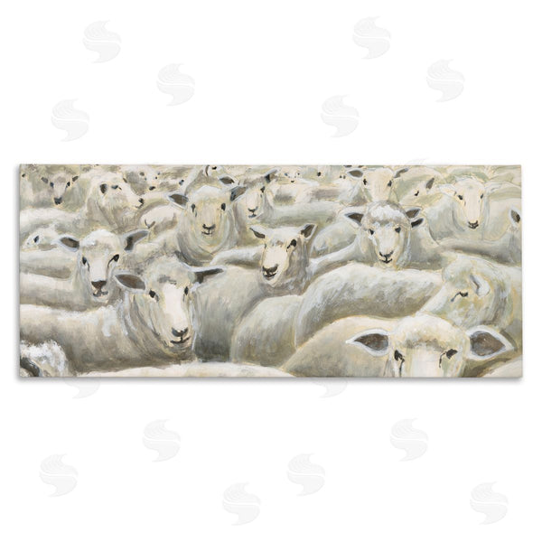 stupell industries Michael Willett | Herd Mentality Sheep