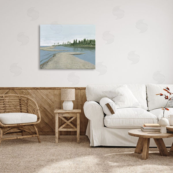 Stupell Industries Michael Willett | Lake Waterfront Scenery Wall Art