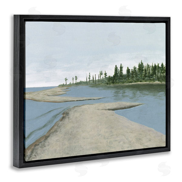 Stupell Industries Michael Willett | Lake Waterfront Scenery Wall Art