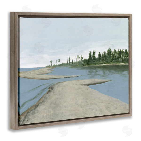 Stupell Industries Michael Willett | Lake Waterfront Scenery Wall Art
