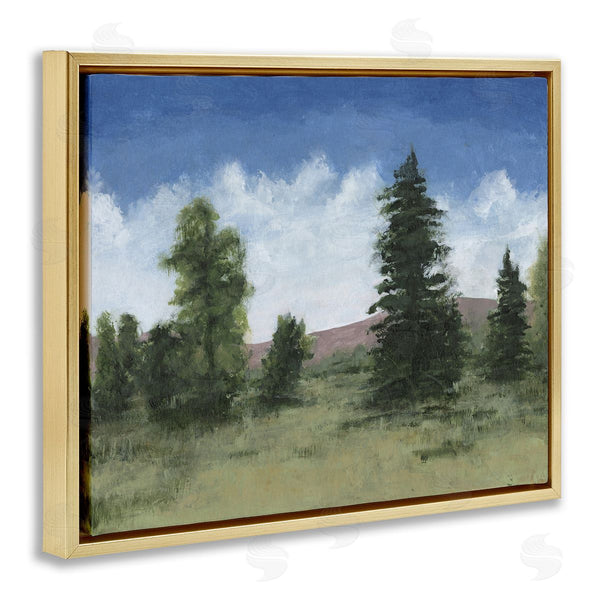 Stupell Industries Michael Willett | Looming Trees Rural Landscape