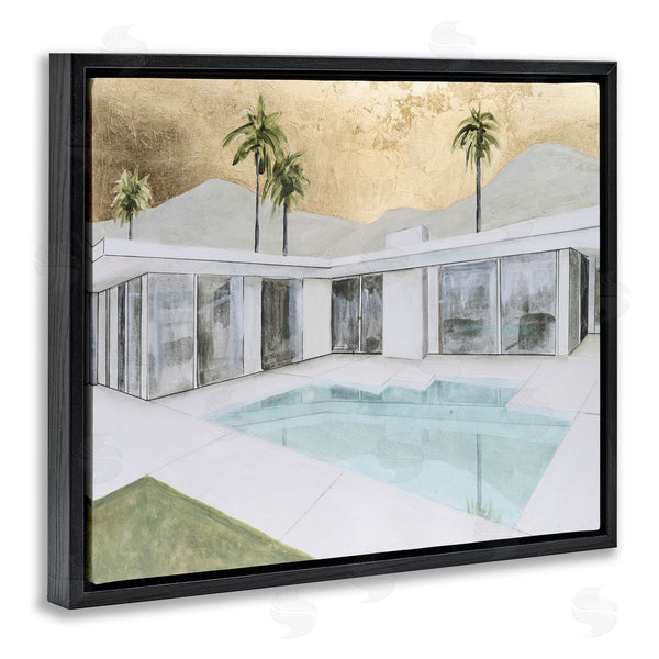 Stupell Industries Michael Willett | Modern Chic Pool View