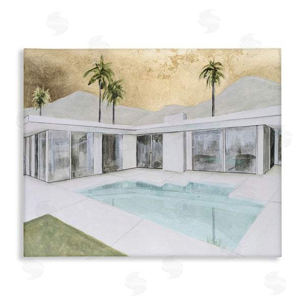 stupell industries Michael Willett | Modern Chic Pool View