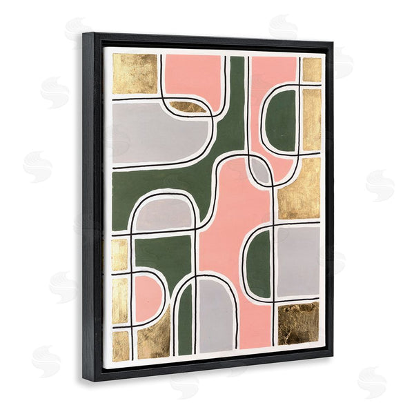 Stupell Industries Michael Willett | Modern Shapes & Glam Wall Art