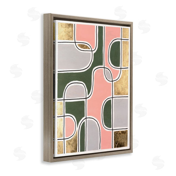 Stupell Industries Michael Willett | Modern Shapes & Glam Wall Art