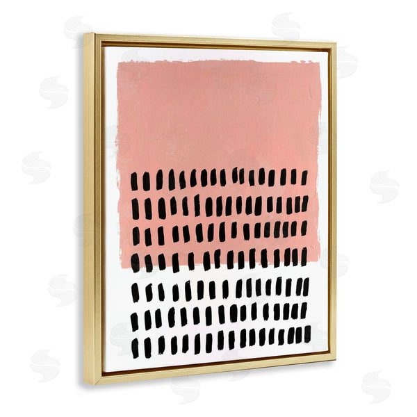 Stupell Industries Michael Willett | Pink Dotted Pattern Wall Art