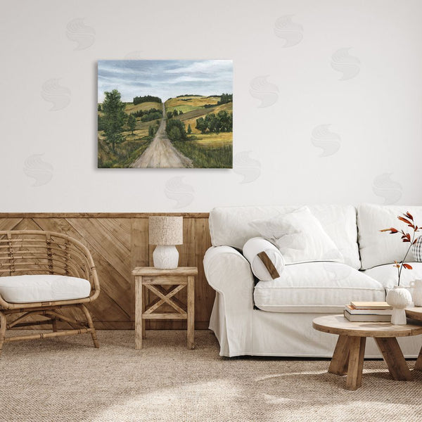 Stupell Industries Michael Willett | Receding Country Path Wall Art