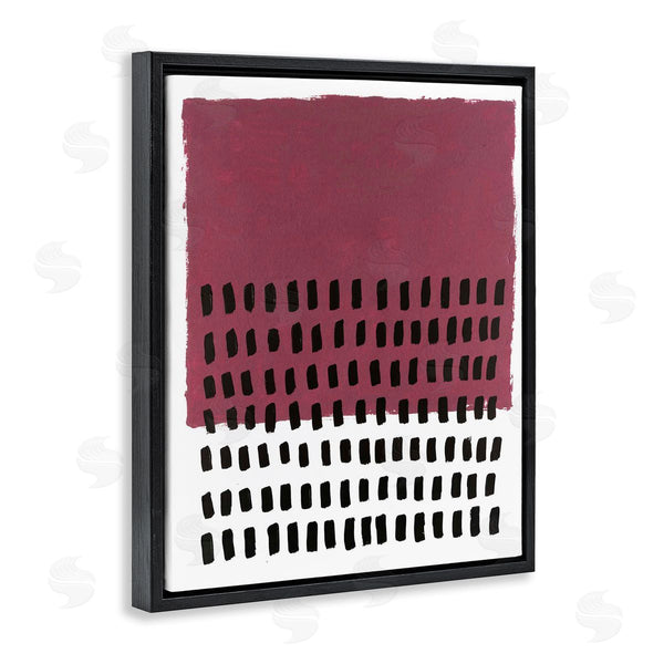 Stupell Industries Michael Willett | Red Dotted Pattern Wall Art