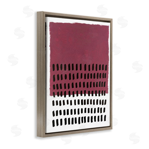 Stupell Industries Michael Willett | Red Dotted Pattern Wall Art