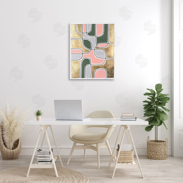 Stupell Industries Michael Willett | Retro Glam Geometric Wall Art