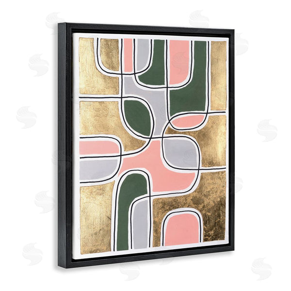 Stupell Industries Michael Willett | Retro Glam Geometric Wall Art