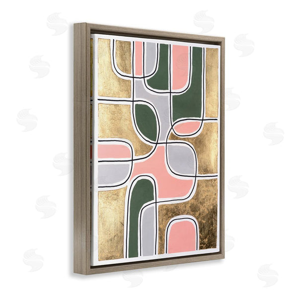 Stupell Industries Michael Willett | Retro Glam Geometric Wall Art