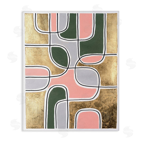 stupell industries Michael Willett | Retro Glam Geometric Wall Art