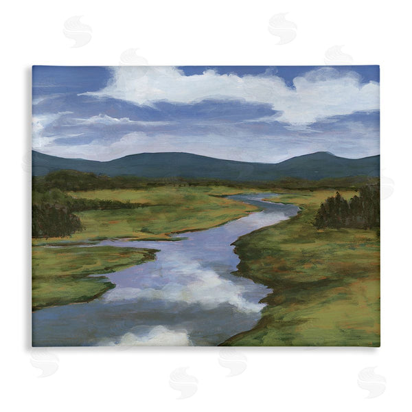 stupell industries Michael Willett | River with Cloud Reflection Wall Art