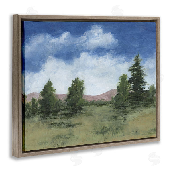 Stupell Industries Michael Willett | Rural Trees & Vivid Clouds