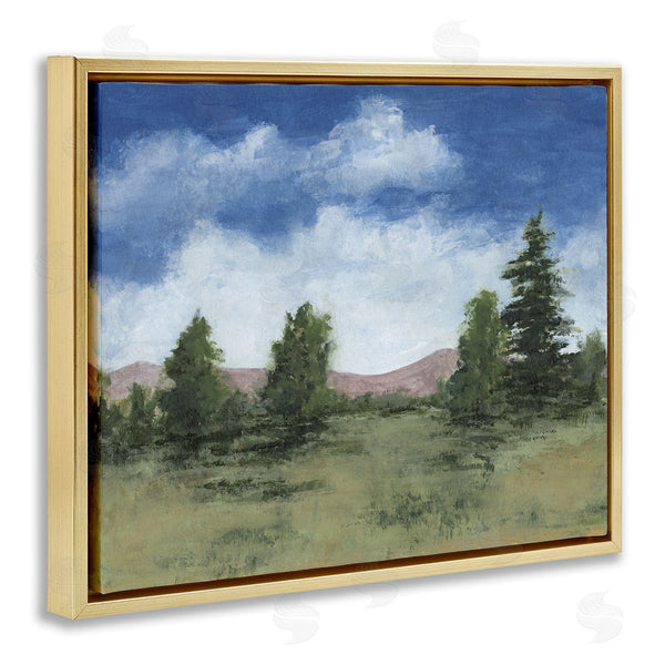 Stupell Industries Michael Willett | Rural Trees & Vivid Clouds