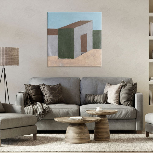 Stupell Industries Michael Willett | Rustic Desert Building Wall Art
