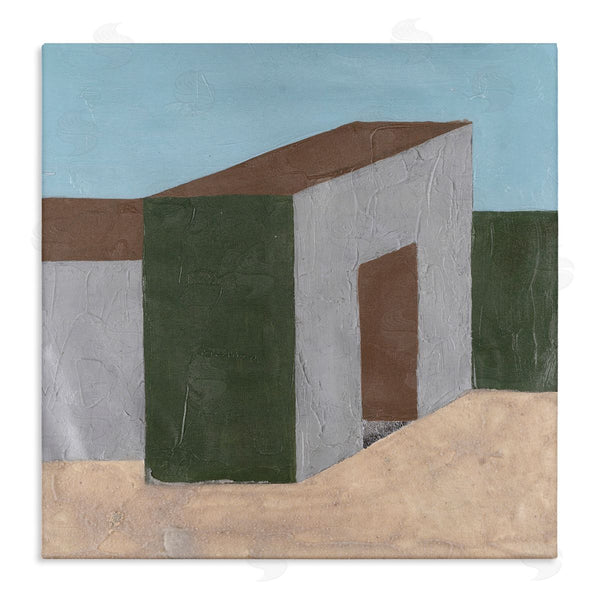 stupell industries Michael Willett | Rustic Desert Building Wall Art