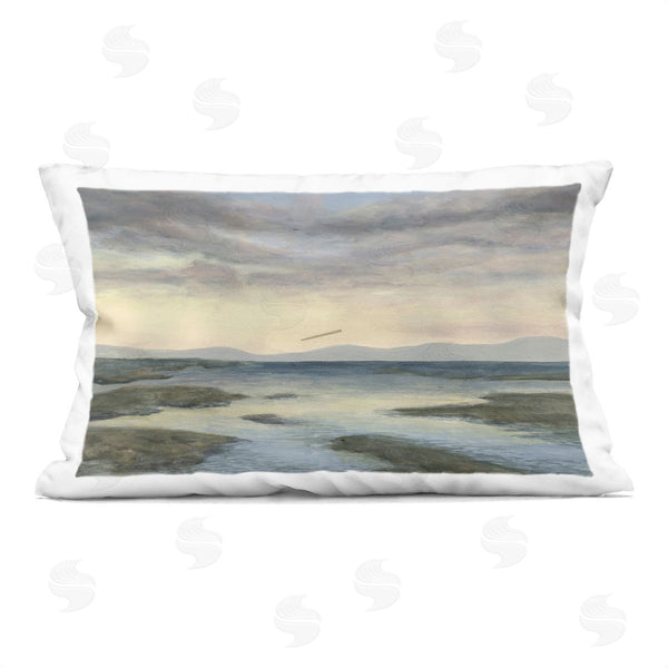 stupell industries Michael Willett | Sea Expanse View Printed Throw Pillow