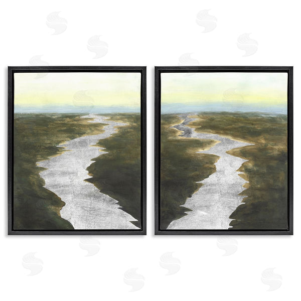 Stupell Industries Michael Willett | Silver River Meadow Landscape Wall Art