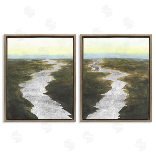 Stupell Industries Michael Willett | Silver River Meadow Landscape Wall Art