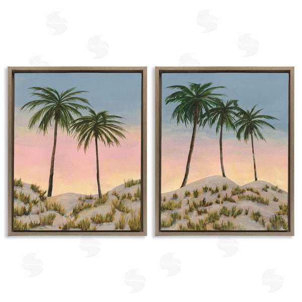 Stupell Industries Michael Willett | Sunrise Tropical Scene Wall Art